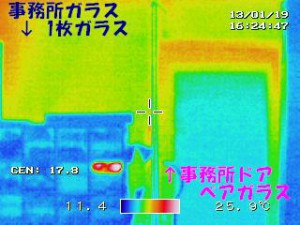 コピー ～ 事務所　ドア　サーモカメラ